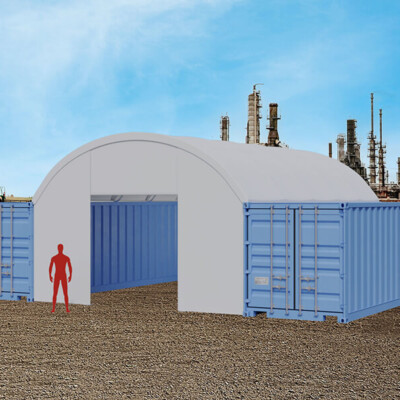 Container tent shelters ST36